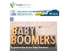 Tablet Screenshot of estiloysalud.com